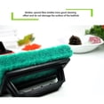 thumbnail image 3 of WZXPWT Double-Sided Food-Grade Cleaning Brush, Antibacterial Kitchen Scrubber - Non-Scratch Dishwashing Brush with 2500+ Fibers for Sink/Counter/Shower & Multi-Surface Use(Green), 3 of 8