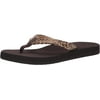 Reef Womens Cushion Breeze Sandals 6 Leopard