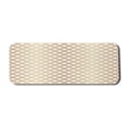 thumbnail image 1 of Geometric Computer Mouse Pad, Interwoven Style Hexagonal Shaped Models Forming Netted Pattern, Rectangle Non-Slip Rubber Mousepad Large, 31" x 12" Gaming Size, Pale Camel White, by Ambesonne, 1 of 2