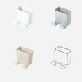 thumbnail image 2 of 2 soportes de pared para cargar teléfonos móviles, caja de almacenamiento (gris), 2 of 6