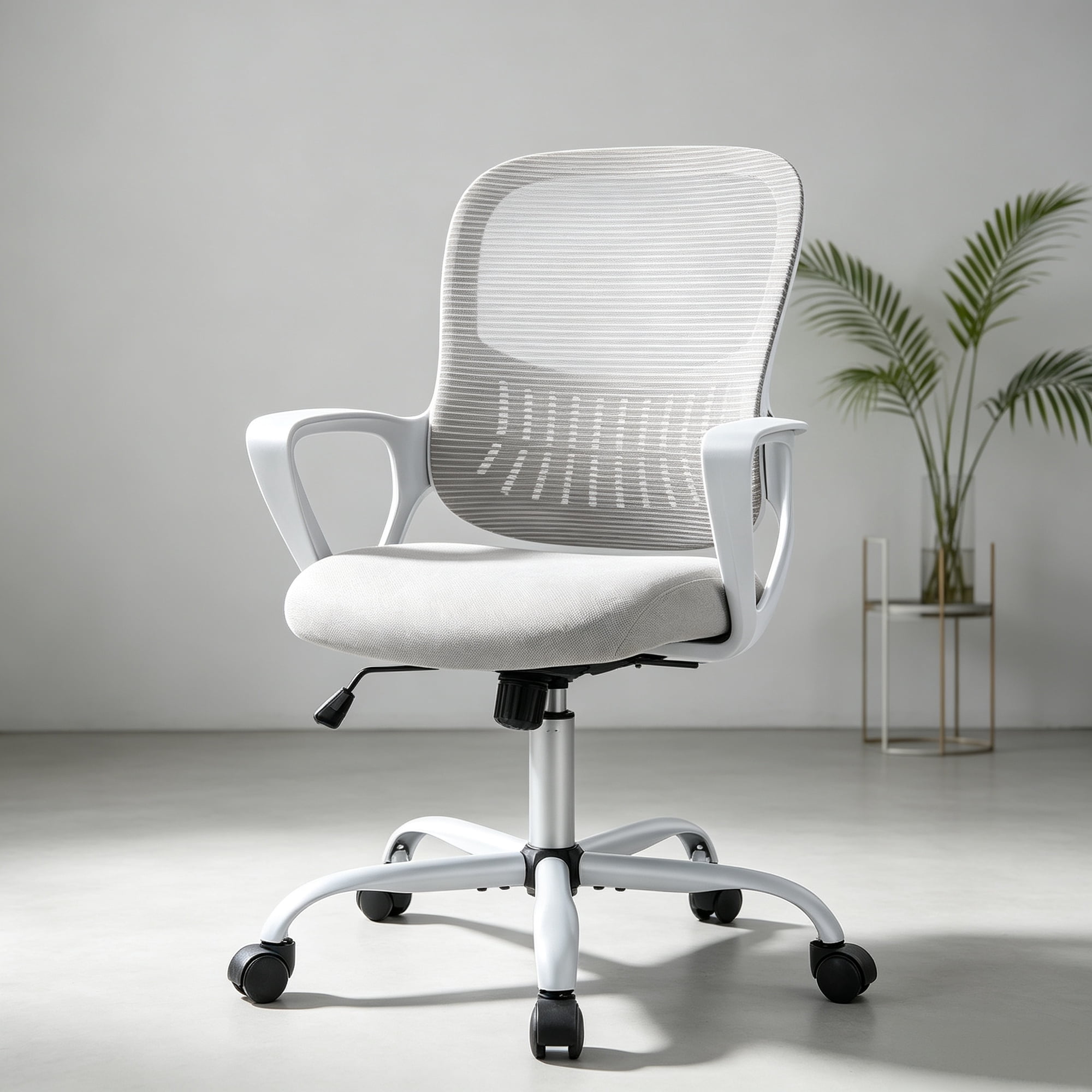 ergonomic mid back office chair product