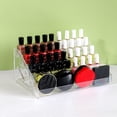 thumbnail image 3 of YAOMOBB Nail Polish Organizer Transparent Acrylic Makeup Display Case Large Capacity Tidy Storage Solution with Multiple Layers, 3 of 7