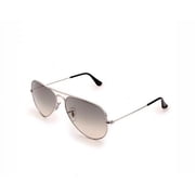 Ray-Ban RB3025 Classic Aviator Sunglasses, 55MM, Gradient Lens