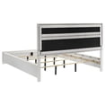 thumbnail image 2 of Vino White 4pc California King Bed Set with Dressers-Glitter Accent, 2 of 5