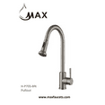 thumbnail image 4 of MAX Faucets Pull-Out Single Handle Kitchen Faucet 16" Brushed Nickel Finish, 4 of 4