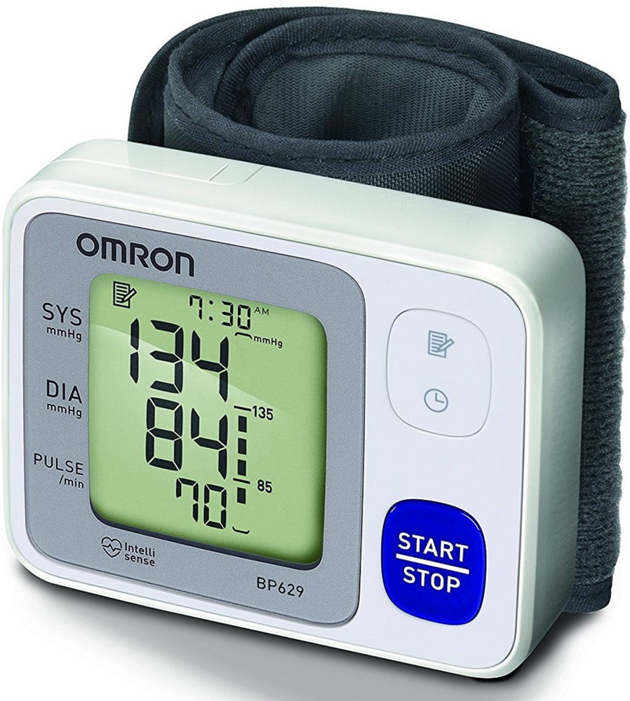 Omron 3 Series Wrist Blood Pressure Monitor 1 ea (Pack of 2) - Walmart