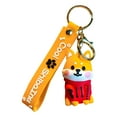 thumbnail image 1 of Cachorro de dibujos animados Llavero Pvc Corgi Muñeca Colgante Lindo Cachorro Coche Llavero, 1 of 3