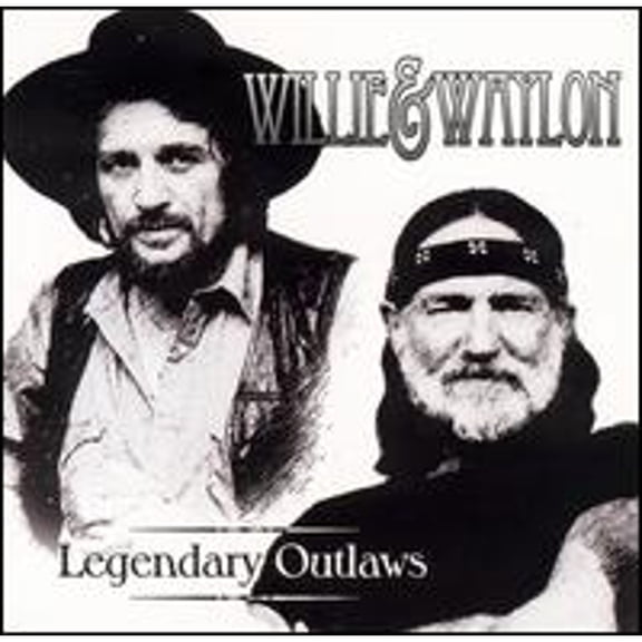 Pre-Owned Legendary Outlaws (CD 0056775447922) by Waylon Jennings & Willie Nelson