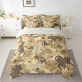 thumbnail image 2 of Castle Fairy Animal Cheetah Twin Bedding Sets 7-Piece for Female Men,Abstract Camo Bedding Comforter Set Microfiber,Geometric Camouflage Breathable Sheet Sets,Breathable Home Decor,Reversible, 2 of 8