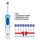 thumbnail image 1 of Cepillo de dientes eléctrico Oral B, rotación de adultos, limpieza de dientes, cepillo de dientes de carga, cepillo de dientes blanqueador 3D, cepillo de cuidado bucal con cabezales de cepillo de regalo Tan Jianjun unisex, 1 of 2