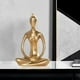 thumbnail image 3 of Estatua de yoga de resina Perfecl Estilo moderno, 3 of 8