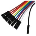 thumbnail image 3 of 10pcs 20cm Female To Female 1 Pin Plug Jumper Cable Wires Multicolor, 3 of 3