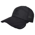 thumbnail image 2 of Sombreros deportivos al aire libre Gorras de pesca para correr en bicicleta kusrkot Negro, 2 of 8
