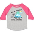 thumbnail image 3 of Inktastic Book My Reservation I'm Going to Nana and Papa's Boys or Girls Toddler T-Shirt, 3 of 5