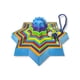 thumbnail image 2 of Bearachild Colgante de carillón de viento, adorno de torre de estrella fugaz de plástico, decoración de pared, juguete relajante plegable 3D, decoración Artesanía No.01 Bearachild HA007988-01, 2 of 6