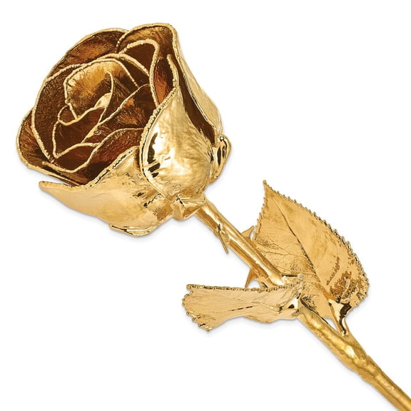 FB Jewels 24K Gold Dipped Rose