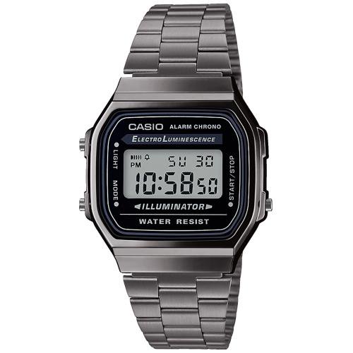 Geladen formaat Vlucht Casio Retro Unisex Watch Digital Metal A168wegg-1a Vintage - Walmart.com