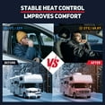 thumbnail image 7 of Rocita 12V 8KW Portable and Convenient Integrated Parking Diesel Air Heater All-in-one Single Hole with Remote Control LCD Monitor Orange, 7 of 7