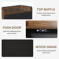 thumbnail image 5 of Shoe Cabinet with Doors, 5-Tier Shoe Storage Cabinet for Entryway Hallway, 5 of 6