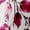 Burgundy Floral, variant on Nyfairy Plus Size Women's Floral Embossed Print Long Sleeve Button Down Casual Shirt