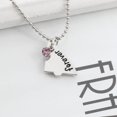thumbnail image 4 of Collar de amistad para 4 mejores amigos, collar de mejores amigos para siempre, collares Bff de acero inoxidable para niñas, 4 of 4