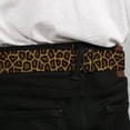thumbnail image 4 of Buckle-Down Belt, Seatbelt Buckle Belt, Leopard Brown, Youth 22 to 32 Inches, 4 of 9