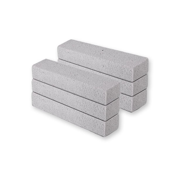 Piedra de limpieza Inteprter Pack de 6 para inodoro y cocina blanco
