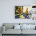 thumbnail image 3 of Trademark Fine Art 'Autumn Light Park' Canvas Art by Graham Gercke, 3 of 3