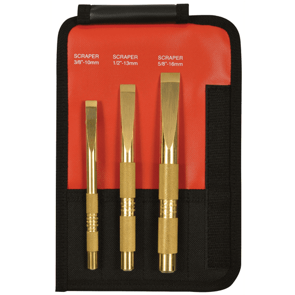 Mayhew 3-PC BRASS SCRAPER SET