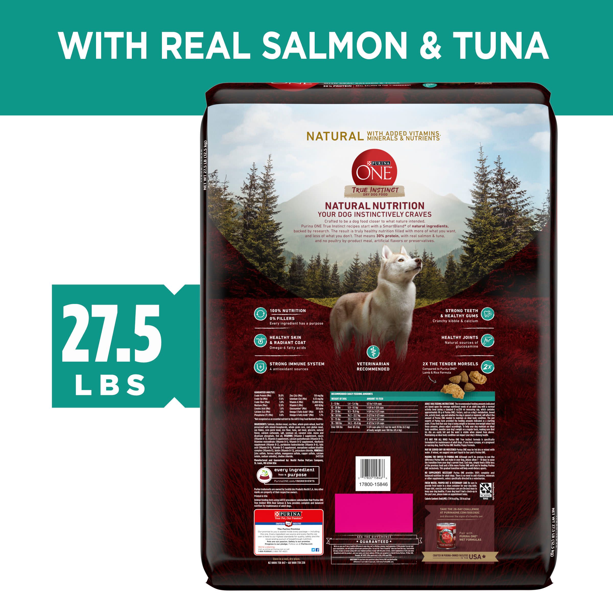 tuna and salmon dog food