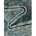 thumbnail image 4 of Unique Loom Outdoor Traditional Collection Area Rug - Timeworn (2' x 6' 1" Runner Light Aqua/Gray), 4 of 7