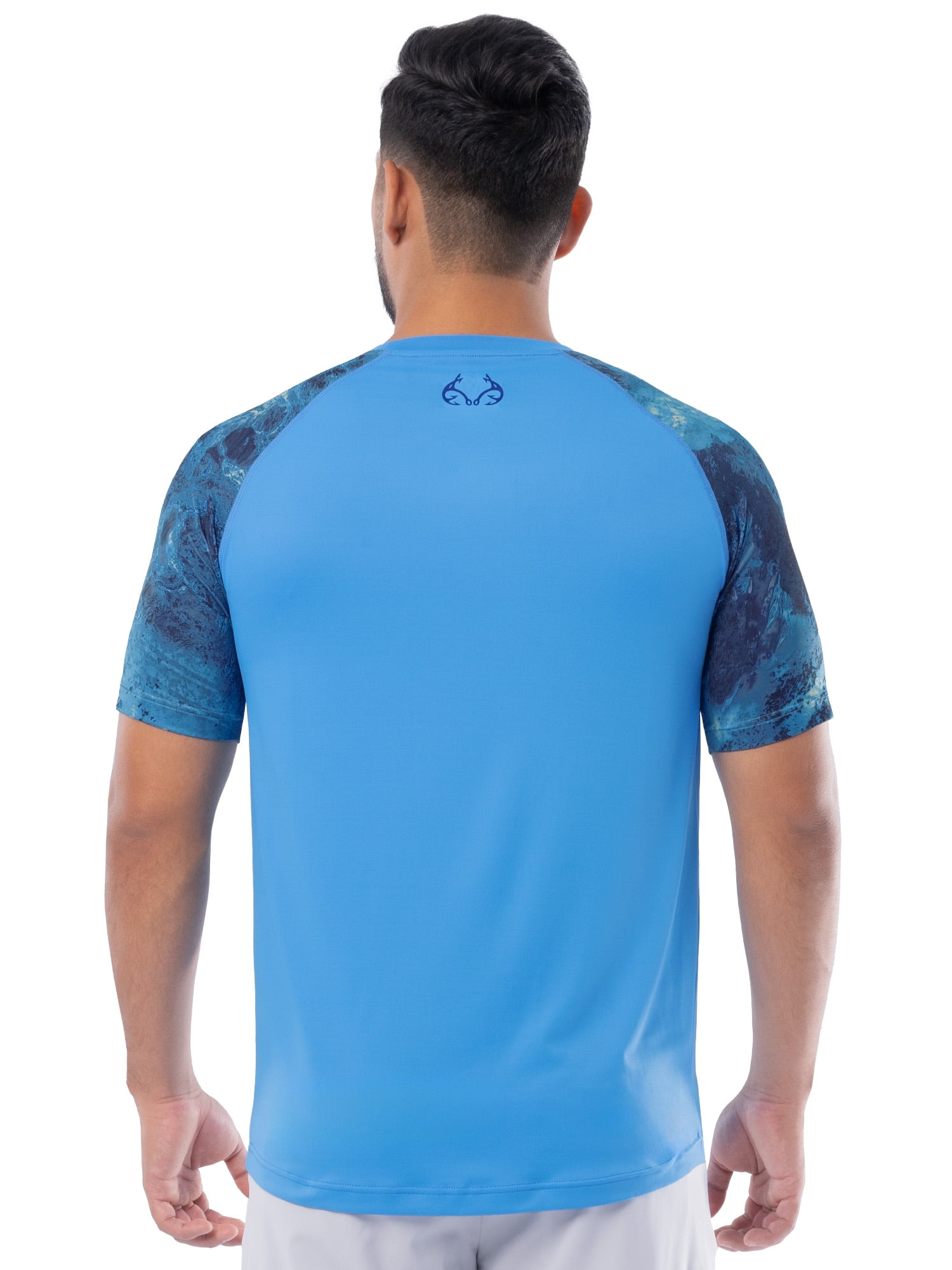 Realtree Men's Short Sleeve Performance UPF 30 Fishing Shirt, Size S-3XL