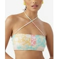 thumbnail image 2 of O'Neil MULTI Olivia Dreamland Printed Bandeau Bikini Swim Top, US X-Large, 2 of 4