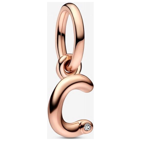 Pandora Letter C Script Alphabet Dangle Charm