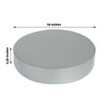 thumbnail image 3 of Efavormart Silver Round Metal Pedestal Cake Stand with Rhinestones, Cupcake Holder Dessert Table Display Centerpiece - 16", 3 of 5