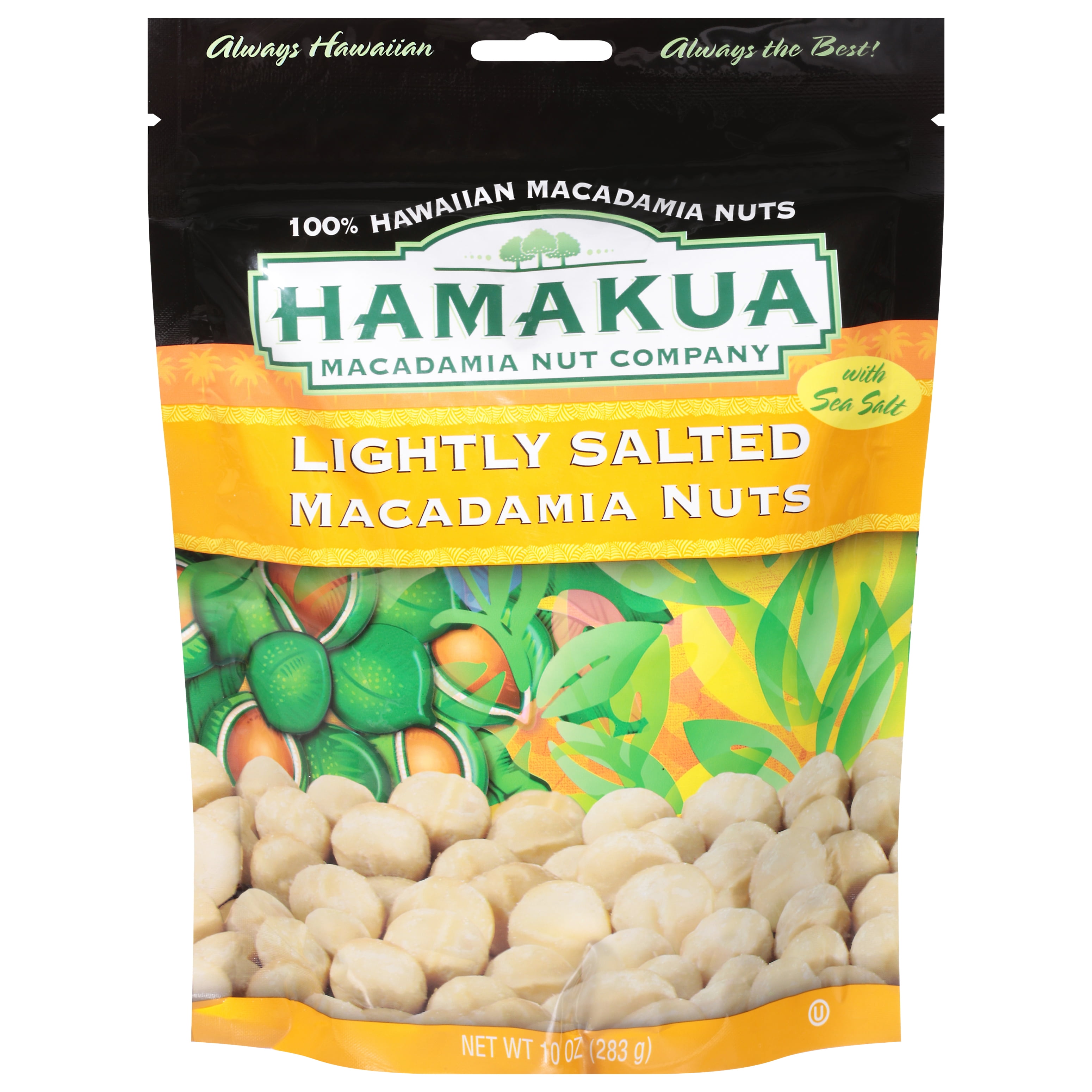 Hamakua Lightly Salted Macadamia Nuts, 10 Oz.