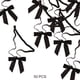 thumbnail image 3 of Cinta decorativa Meseey, 50 unidades, lazos negros de 6,5 cm, 3 of 5