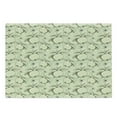 thumbnail image 1 of Fruits Cutting Board, Vintage Style Abstract Composition with Apples Leaves Flowers Grunge, Decorative Tempered Glass Cutting and Serving Board, Large Size, Olive Green and Pale Green, by Ambesonne, 1 of 1