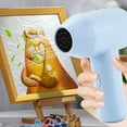 thumbnail image 6 of Cordless Hair Dryer,Portable Cordless Hair Dryer,3 Levels Adjustable Quick Drying,Suitable for Travel School Pet Care Hairdressing Oil Painting Drying Tools, 6 of 8