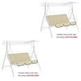 thumbnail image 4 of Funda para columpio Cateissary 2021 jardín al aire libre 3 asientos cubierta sombra patio resistente a los rayos CBP158225, 4 of 6