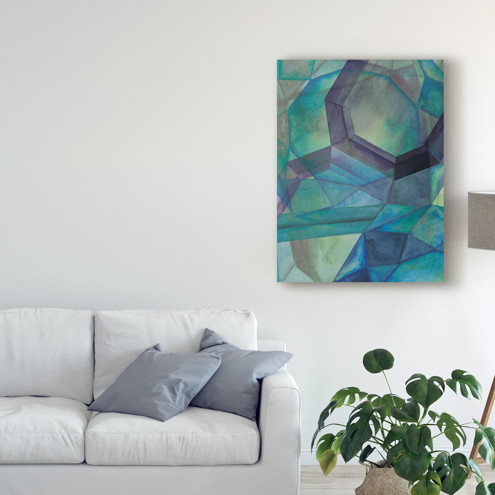Trademark Fine Art 'Gemstones III' Canvas Art by Grace Popp