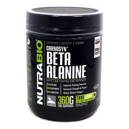 Beta Alanine by NutraBio - 180 Servings