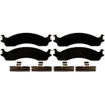 Disc Brake Pad Set Fits select: 1995-1997 FORD F250, 1995-1997 FORD F350