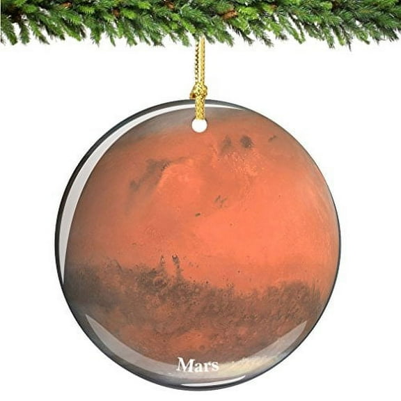 City-Souvenirs NASA Mars Christmas Ornament, Porcelain 2.75 Inch Christmas Ornament