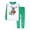 AB90 Green, variant on Bainana Kids Christmas Pajamas Boys Dinosaur Print Long Sleeve T-Shirt Pants Homewear Children Relaxed Fit Matching Set, Size 3-4 Years