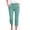 Mint Green, variant on Womens Capri Pants,Women's Capri Pants Stretch Business Work Capris Casual Straight Leg Office Dress Pants Summer Pants