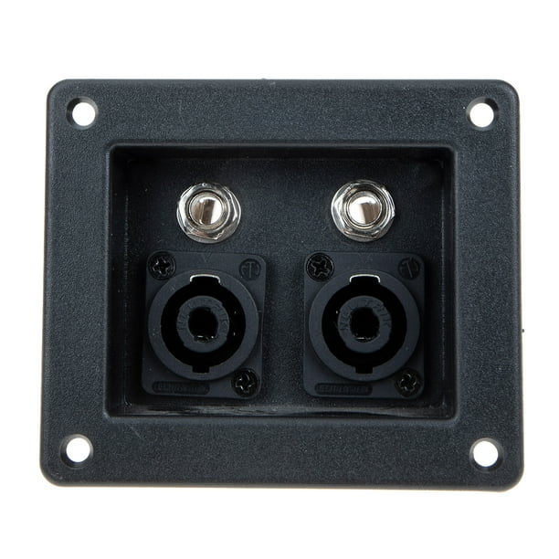 GOOHOCHY Conector de terminal de altavoz, placa de cableado de conector simple, pieza de repuesto