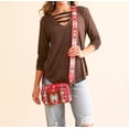 thumbnail image 2 of Bolso Cruzado Montana West Wrangler Boho Azteca Rojo WG2207, 2 of 6