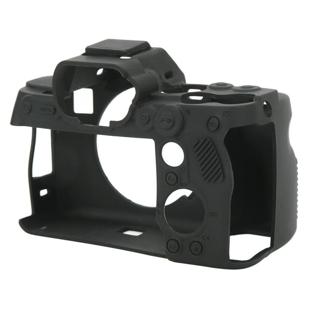 Funda de Silicona Jadeshay para cámara digital A74 A7IV Color Negro