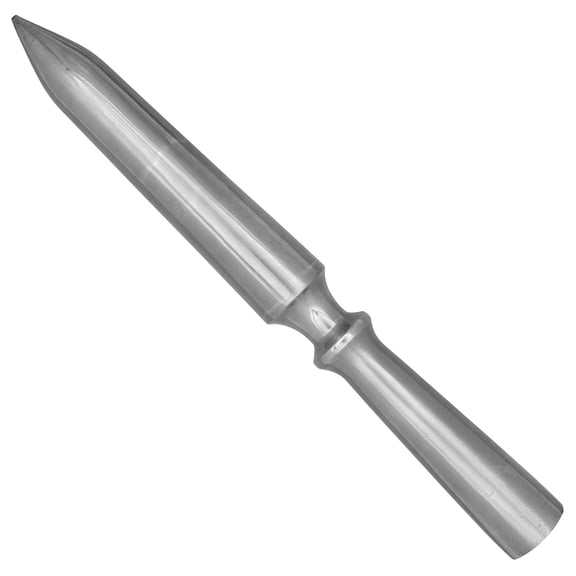 Armory Replicas Unfailing Stability High Carbon Steel Weighted Butt Cap 10.5-Inch Costume Cosplay Accessory for Spears, Staffs, and Scepters